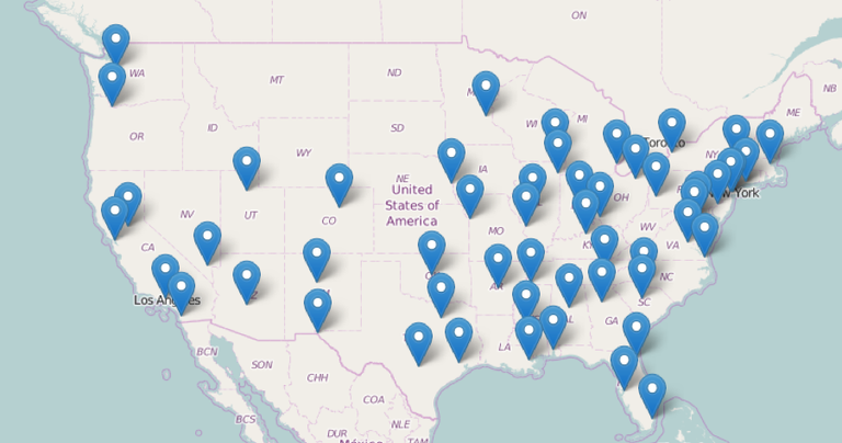 FBI Field Offices Map