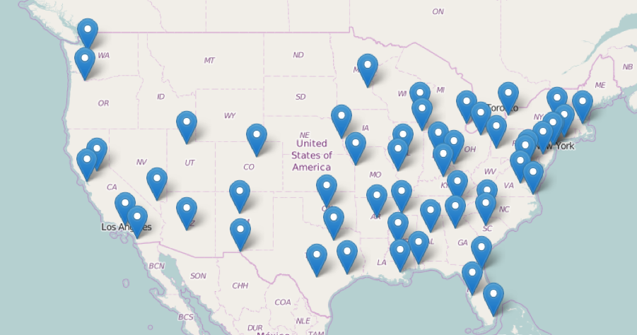 FBI Field Offices Map