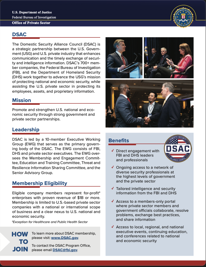 DSAC Fact Sheet